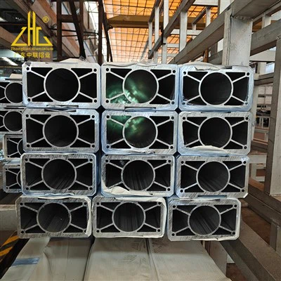 Екструдирани профили на черупката на промишленото оборудване на алуминиевата тръба