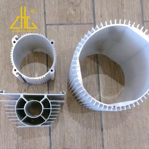 Прахово боядисан и анодизиран алуминиев профил за корпус на двигателя с електрическа рамка и алуминиев корпус